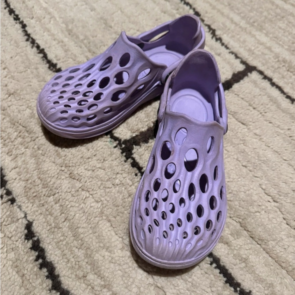 Purple Slip-On Clogs